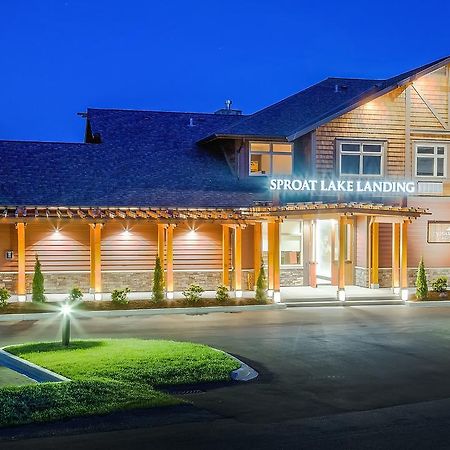 Sproat Lake Landing Resort Great Central Eksteriør bilde