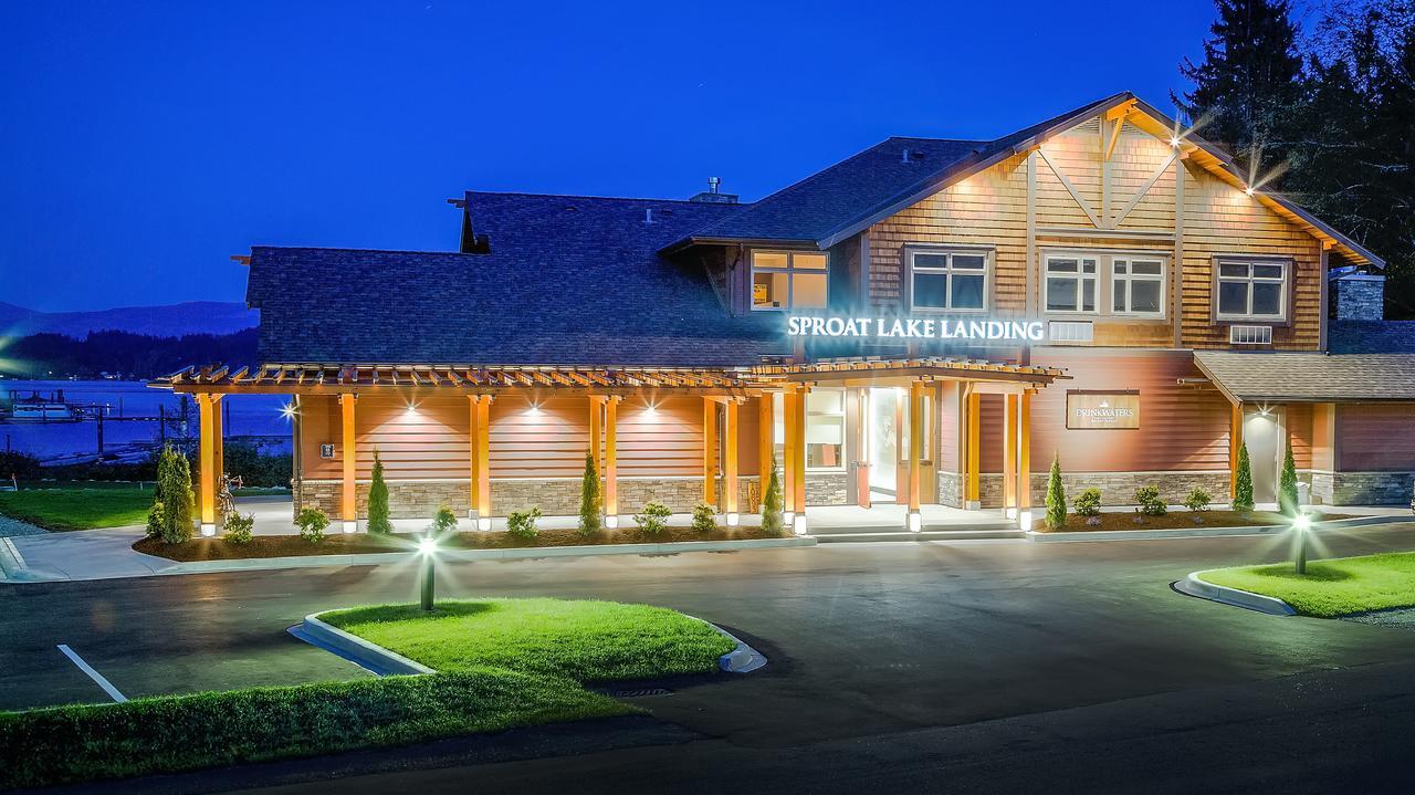 Sproat Lake Landing Resort Great Central Eksteriør bilde