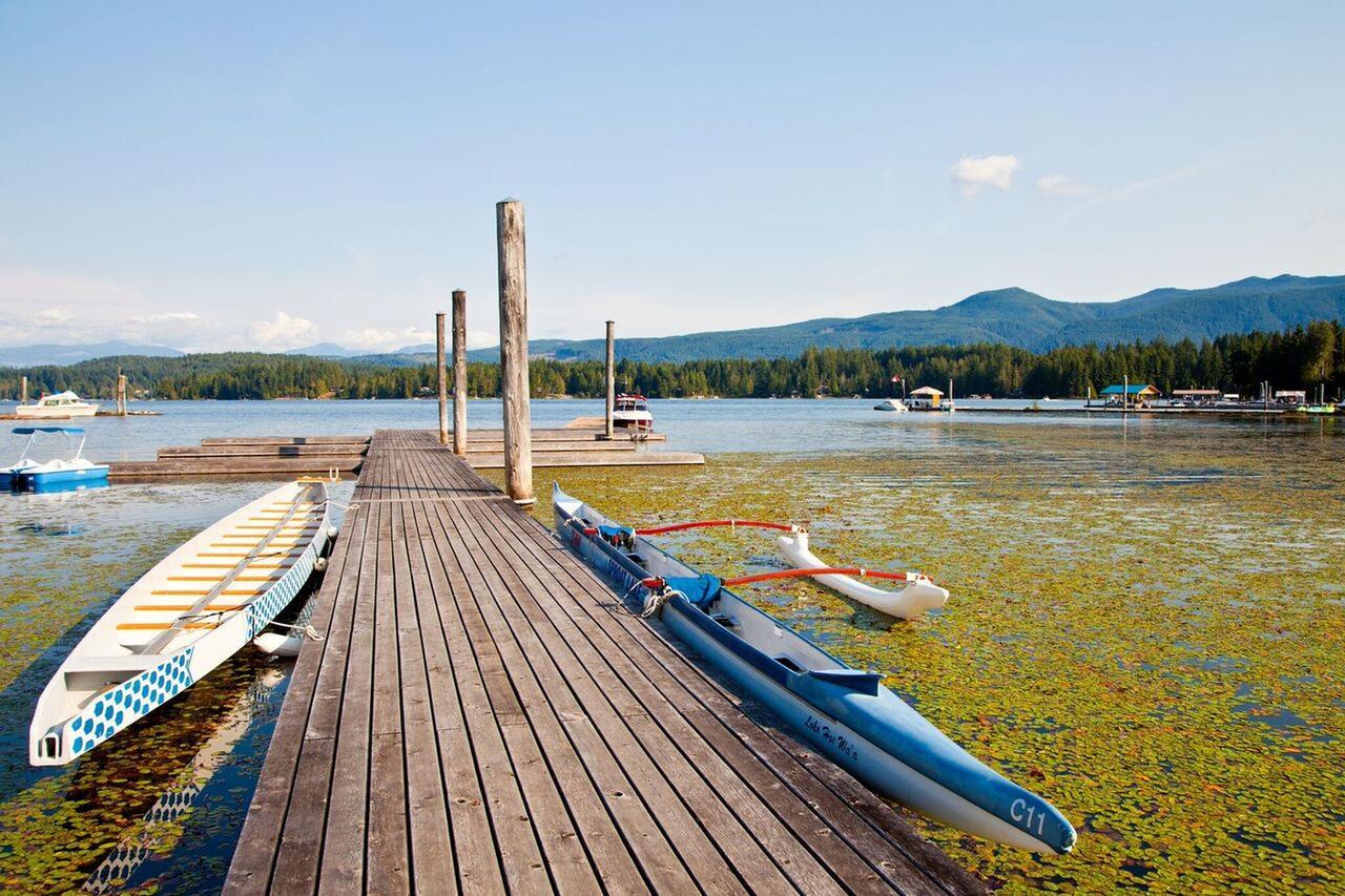 Sproat Lake Landing Resort Great Central Eksteriør bilde