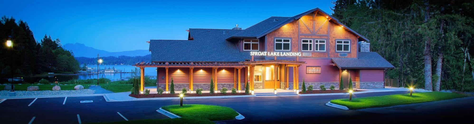 Sproat Lake Landing Resort Great Central Eksteriør bilde